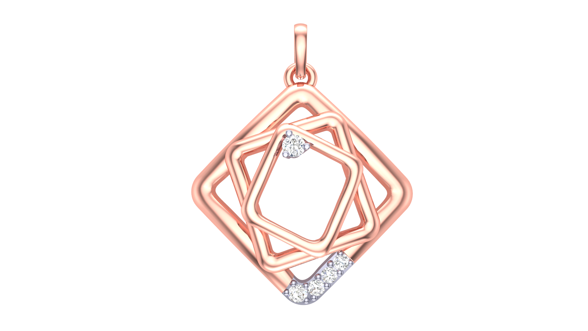 Gold Total Wt - 18K (750 cl) - 3.4 gms
Diamonds in ct : 0.18
Luxe Trio Square Diamond Pendant features three square diamonds set in elegant gold for modern luxury.