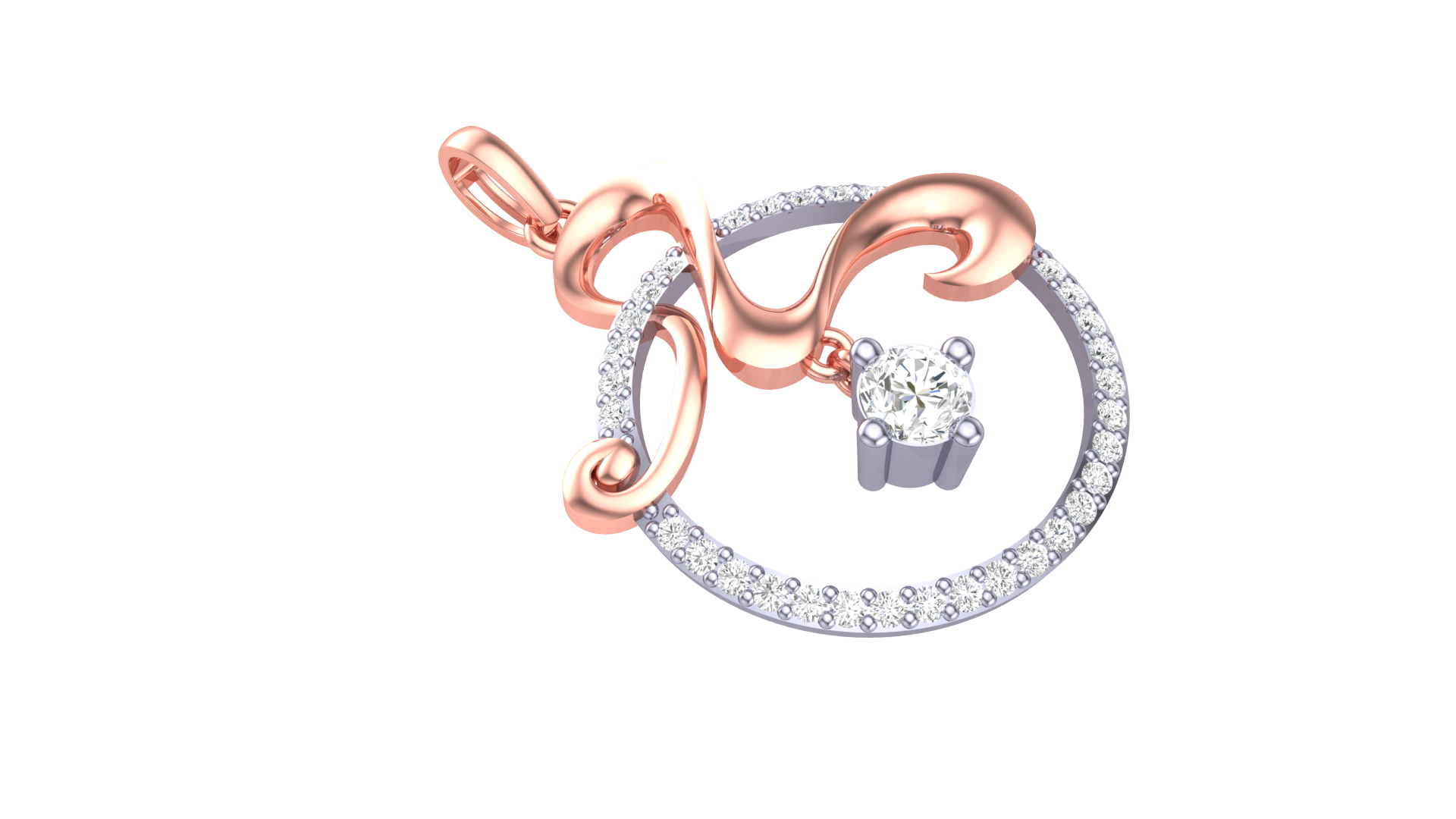 Gold Total Wt - 18K (750 cl) - 2.5 gms
Diamonds in ct : 0.55
Golden Orbit Diamond Pendant features a mesmerizing swirl or circular design in gold, studded with sparkling diamonds for timeless elegance