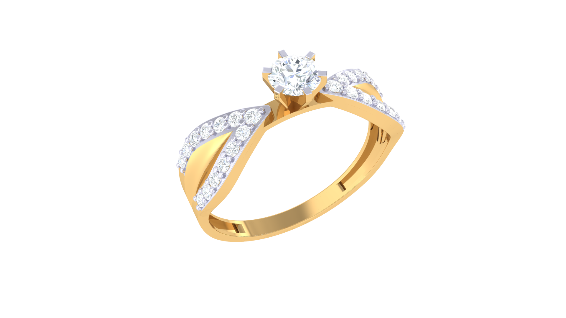 Gold Wt(18K) 2.4 gms | Diamonds 0.44 ct. Timeless Solitaire Diamond Ring