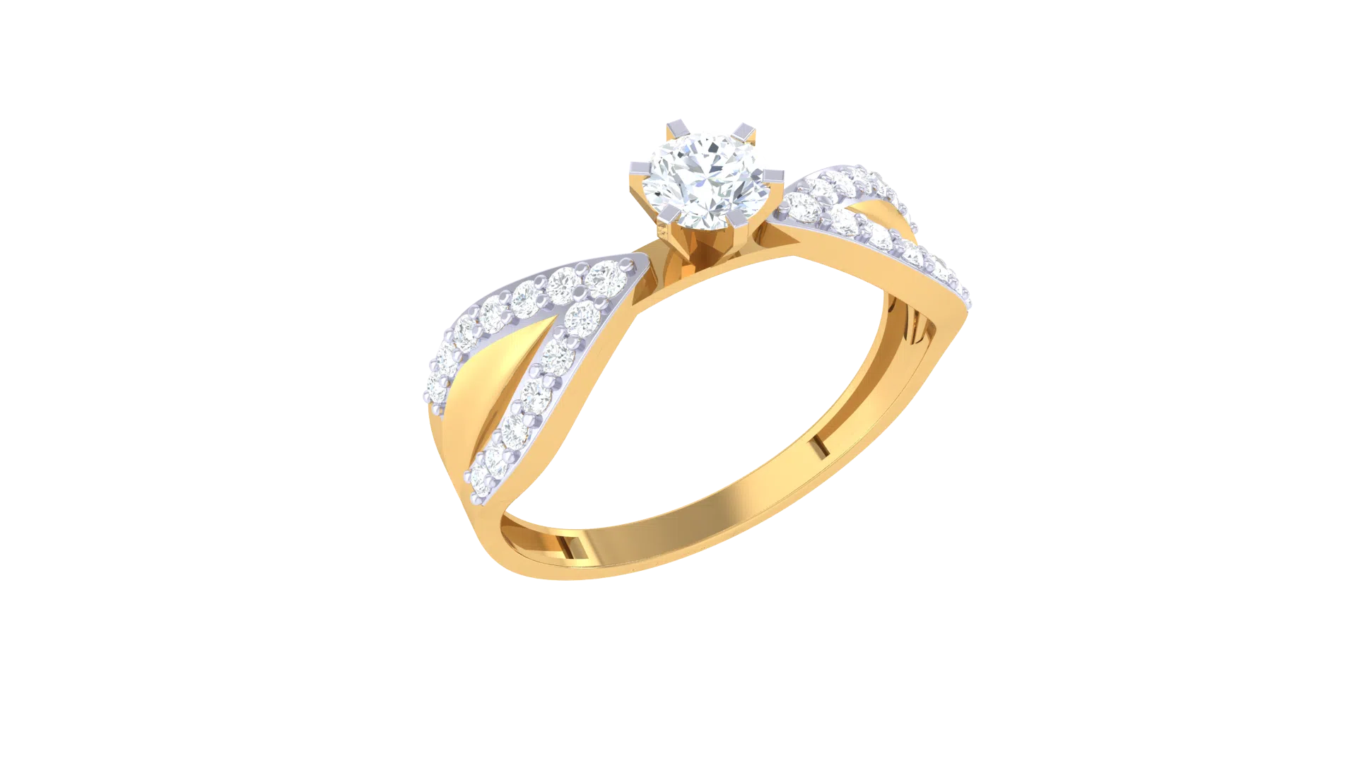 Gold Wt(18K) 2.4 gms | Diamonds 0.44 ct. Timeless Solitaire Diamond Ring